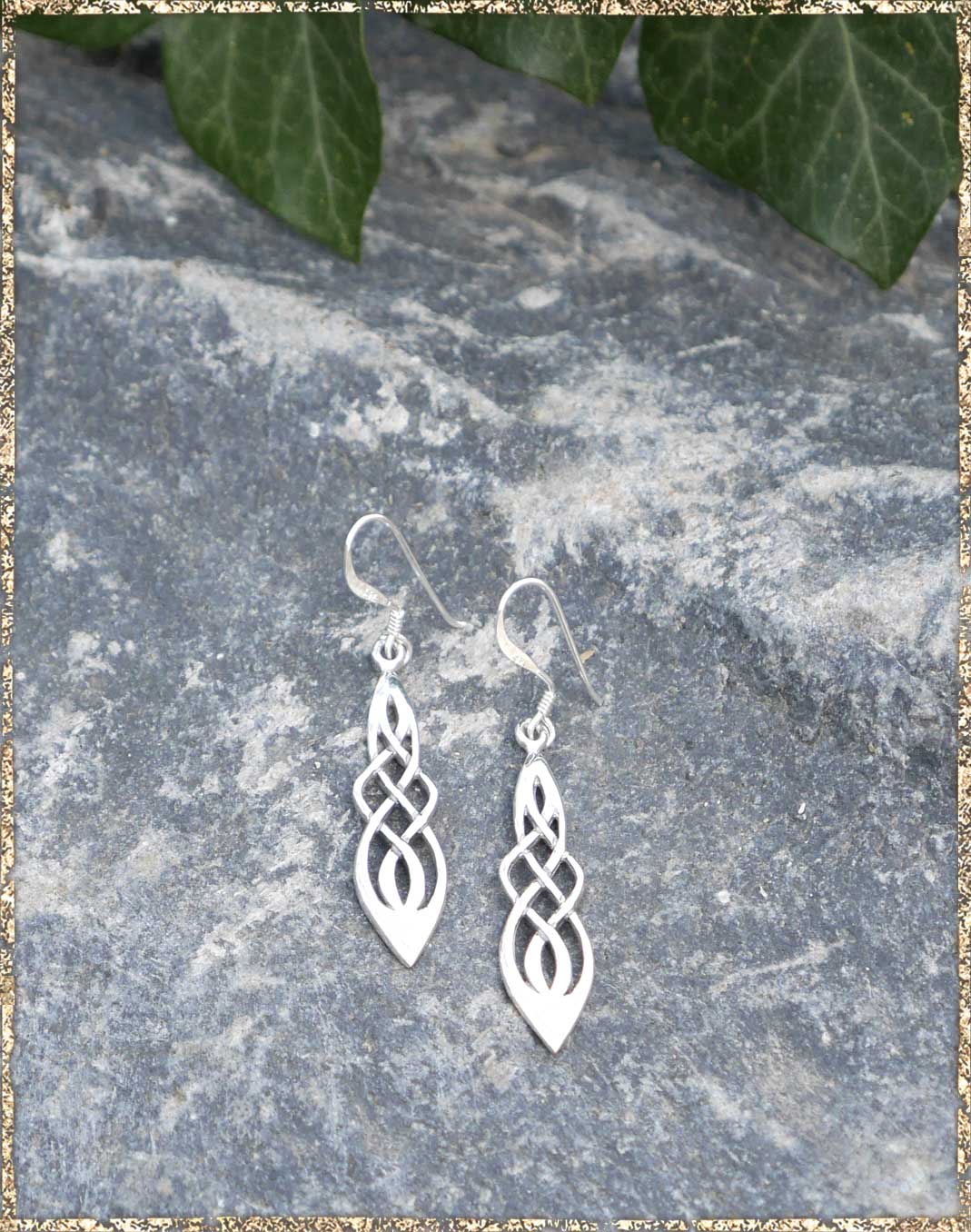Keltischer Ohrhänger Silber